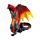 Dark Legends Dragon - Defender of the Night Obsidian Fire