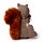 Plush Door Stop - Squirrel in Bowtie
