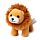Plush Door Stop - Lion with Mane