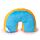 Plush Door Stop - Rainbow