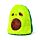 Plush Door Stop - Avocado