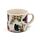 Set of 2 Porcelain Espresso Cups - Butterfly Meadows