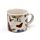 Set of 2 Porcelain Espresso Cups - Butterfly Meadows