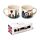 Set of 2 Porcelain Espresso Cups - London Icons London Skyline