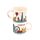 Set of 2 Porcelain Espresso Cups - London Icons London Skyline
