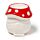 Ceramic Egg Cup - Fairy Toadstool House