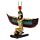 Decorative Gold Egyptian Winged Isis Figurine
