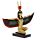 Decorative Gold Egyptian Winged Isis Figurine