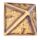 Decorative Gold Egyptian Pyramid Ornament