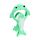 Hand Operated Hand Fan - Shark