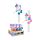 Hand Operated Bubble Hand Fan - Unicorn Magic