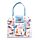 Handy Foldable RPET Shopping Bag - Feline Fine Cats
