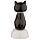 Collectable Lucky Black Cat Solar Powered Pal