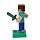 Collectable Licensed Solar Powered Pal - Minecraft Steve