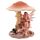 Cute Flower Fairy Sheltering Under Mushroom Figurine
