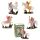 Glitter Flower Fairy Figurine in a Mini Gift Bag
