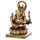 Decorative Gold and Red 14cm Ganesh Statue