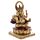 Decorative Gold and Red 14cm Ganesh Statue