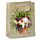 Gift Bag (Large) - Kim Haskins Floral Cat in Plant Pot Green