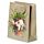Gift Bag (Large) - Kim Haskins Floral Cat in Plant Pot Green
