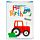 Gift Bag (Medium) - Happy Birthday Little Tractors