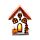 LED Decoration - Halloween Spooky Spider Pumpkin House