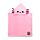 Kids Hooded Towel - Adoramals Maddie the Axolotl