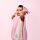 Kids Hooded Towel - Adoramals Maddie the Axolotl