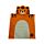 Kids Hooded Towel - Adoramals Alfie the Tiger