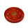 Decorative Mango Wood Round Yin Yang Ashcatcher