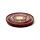Decorative Sheesham Wood Round Yin Yang Ashcatcher