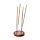 Decorative Sheesham Wood Round Ashcatcher Moon and Stars