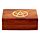 Decorative Sheesham Wood Pentagram 17.5cm Trinket Box