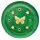 Decorative Butterfly Wooden Green Incense Burner Ash Catcher