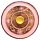 Decorative Round Painted Flower Wooden Incense Burner Ash Catcher