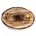 Mango Wood Round Flower of Life Ashcatcher Incense Sticks & Cones Burner