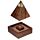 Sheesham Wood Pyramid Incense Cone Burner Box with Buddha & Fretwork