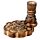 Carved Mango Wood Backflow Incense Burner - Happy Tree 