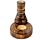 Carved Mango Wood Backflow Incense Burner - Flower Garden Buddha