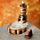 Carved Mango Wood Backflow Incense Burner - Om Carved