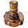 Carved Mango Wood Backflow Incense Burner - Om Carved