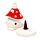 Ceramic Incense Cone Burner - Fairy Toadstool House