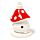 Ceramic Incense Cone Burner - Fairy Toadstool House