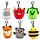 Squidglys Plush Keyring - Adoramals