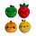 Squidglys Plush Mini Keyring - Foodiemals Fruit