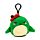 Squidglys Plush Mini Keyring - Scotland Souvenir