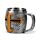 Decorative Tankard - Medieval Knight Silver & Gold Helmet