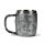 Decorative Tankard - Medieval Knight Silver & Gold Helmet