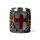 Decorative Tankard - Coat of Arms Gold & Silver