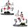 Fantasy Knight Ornament - Crusader Knight on Horseback Defender